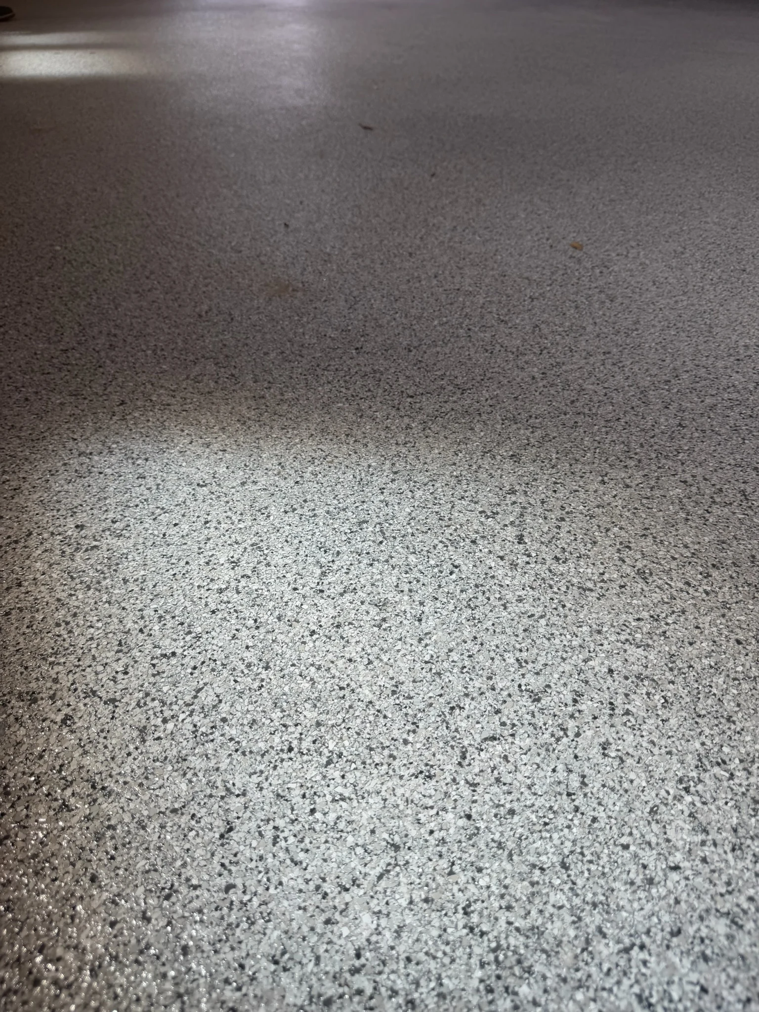 Residential concrete floor by Fēnix Finish: garage · epoxy