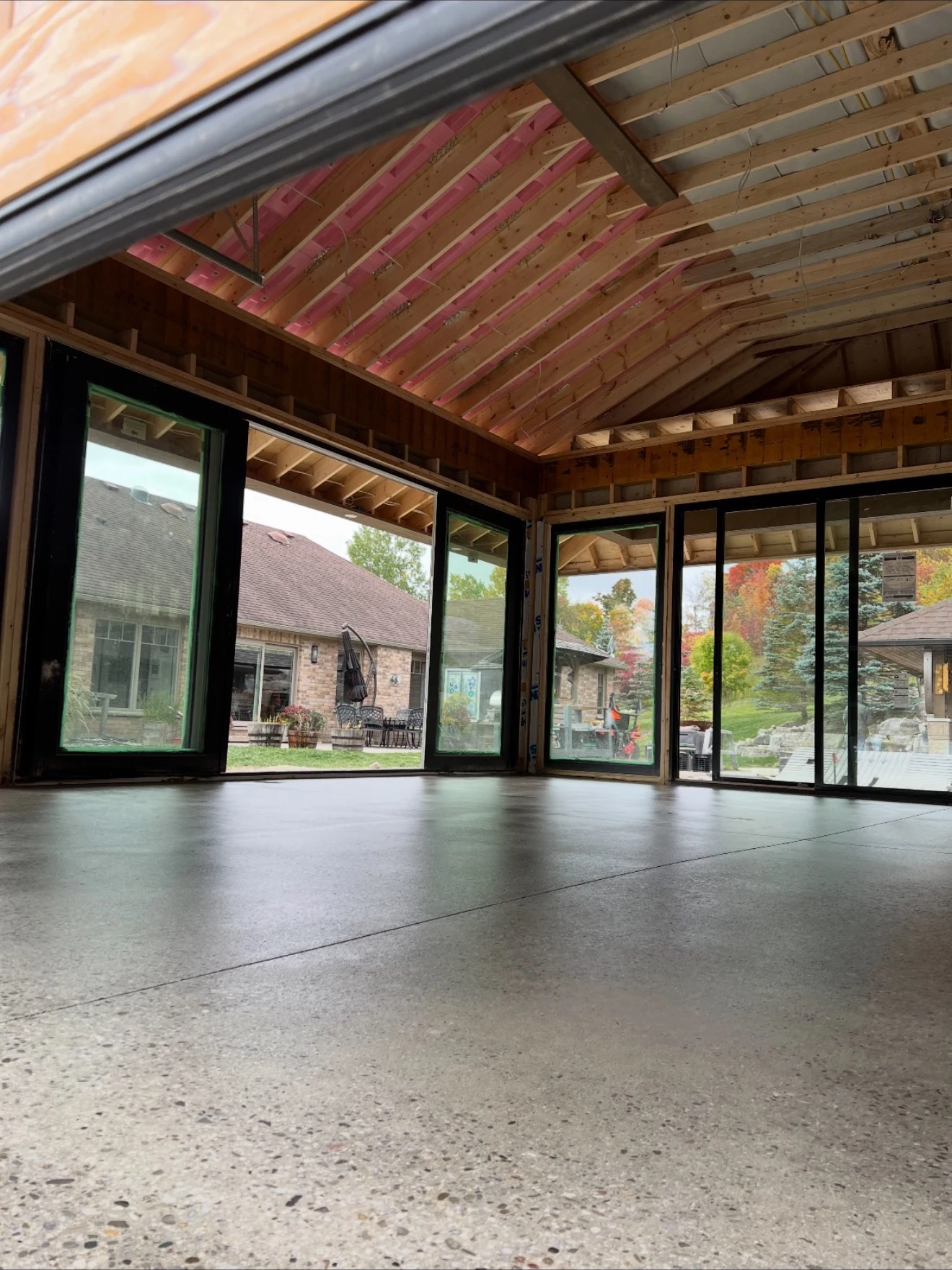 Residential concrete floor by Fēnix Finish: home